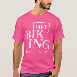 Extrem sport dirtcykling motocross rolig t shirt