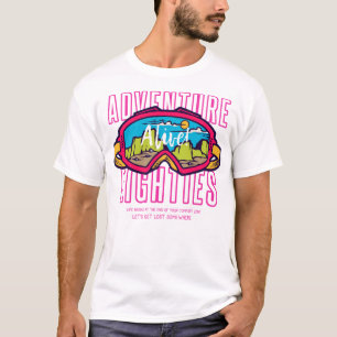 Extrema sportmotocross-glasögon t shirt