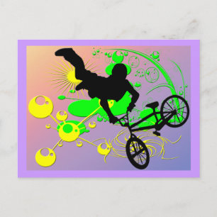 Extreme Biking Vykort