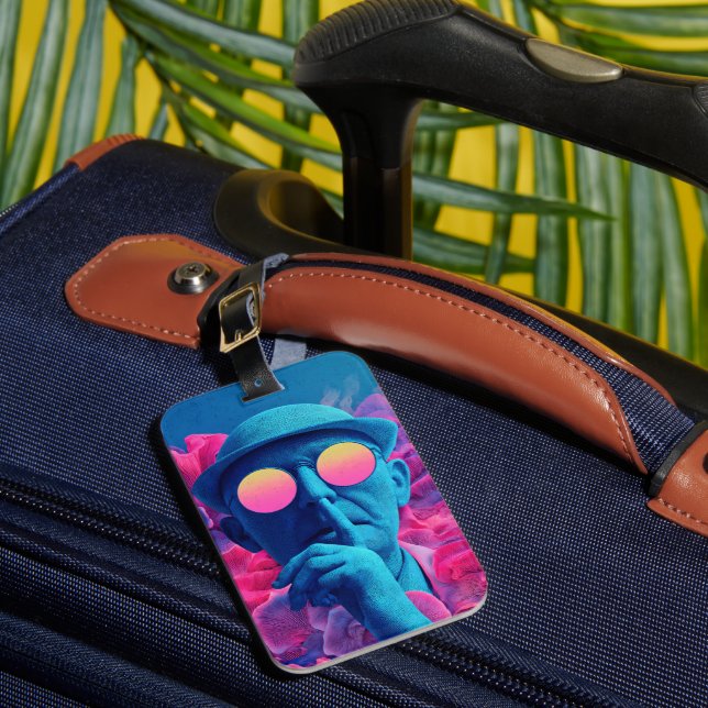 Extreme Close-Up of the Enraged Hulk Bagagebricka (Framsida Insitu 1)