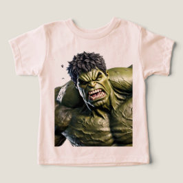 Extreme Close-Up of the Enraged Hulk T Shirt