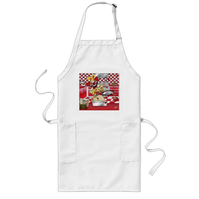 Extreme Cooking Apron Långt Förkläde (Framsidan)