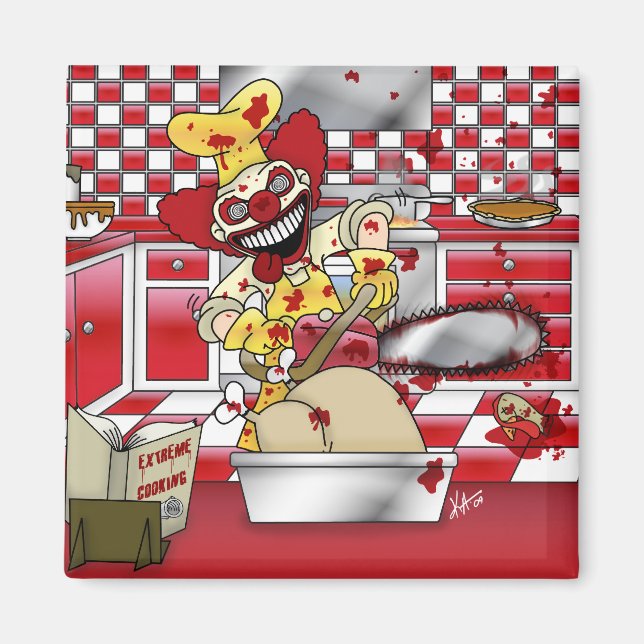 Extreme Cooking Magnet (Framsidan)