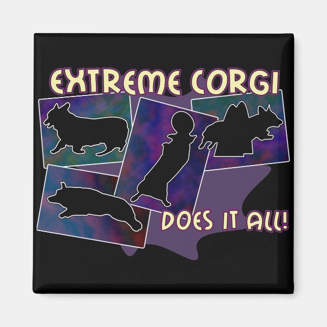 Extreme Corgi Magnet (Framsidan)