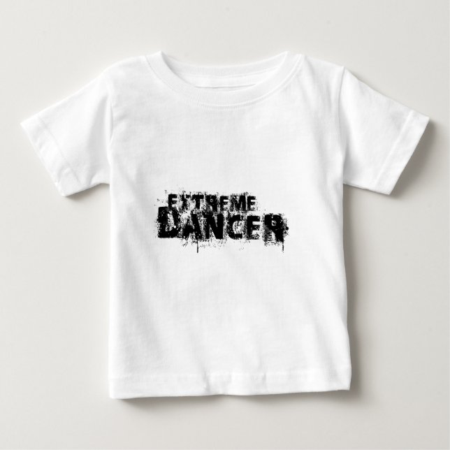 Extreme Dancer Black T Shirt (Framsida)