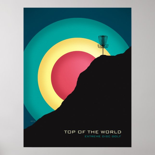 Extreme Disk Golf Poster (Framsidan)