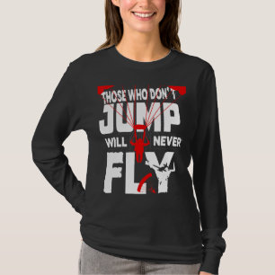Extreme för Skydiving Parachuting Free Flies Glidi T Shirt