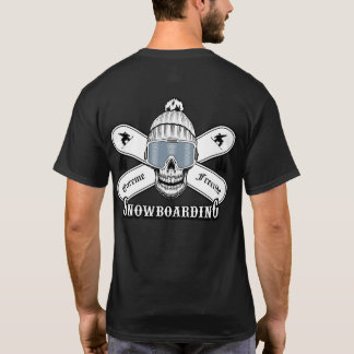 Extreme Freeride Snowboarding T Shirt