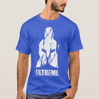 Extreme Gladiator Beast på gym Motivation Fitness T Shirt