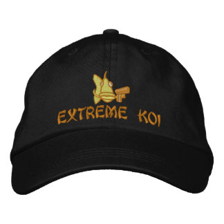 Extreme Koi- Embroiderat Hat Broderad Keps