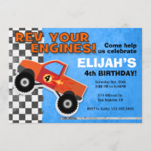 EXTREME Monster Lastbil Boys Födelsedagsfest