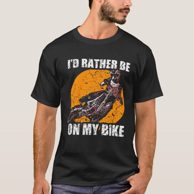 Extreme Motocross Gear Motorcykel Freestyle Endur T Shirt (Framsida)