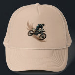 Extreme Motocross Rider Feel the Thrill Tee Keps<br><div class="desc">Embrace the rush of adrenaline with this epic motocross design! Featuring a dirt bike rider mid-air in a burst of motion, this artwork captures the spirit of extreme sports and fearless energy. Perfect for thrill-seekers, bikers, and action lovers. Great gift for motocross fans or anyone who lives for the ride....</div>