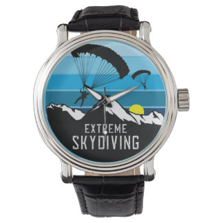 Extreme Skydiving Fallskärm Sports Armbandsur