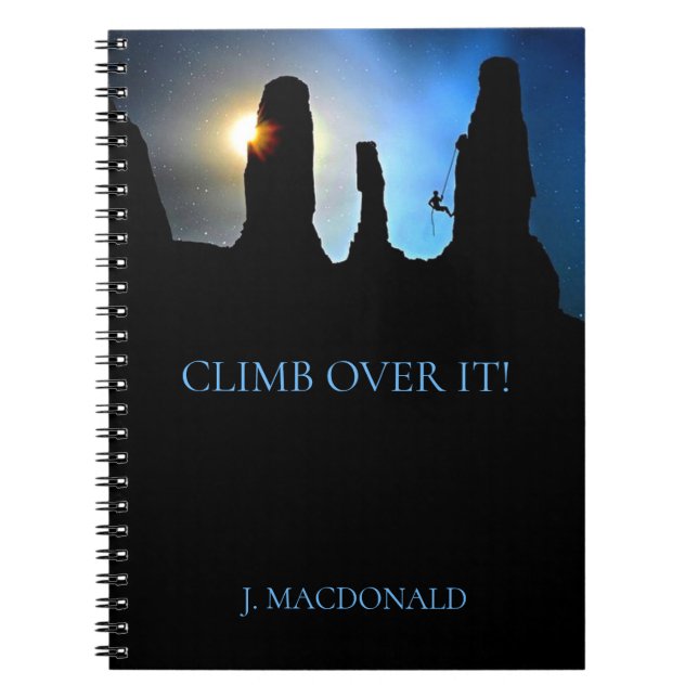 Extreme Sport, Monogram, Mountaineer, Journal Anteckningsbok (Framsidan)