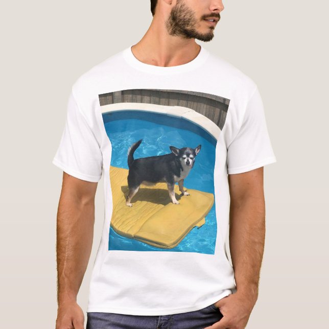 Extreme Surfer Doggo Tee (Framsida)