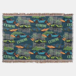 Extreme Tokyo Street Racing Pattern Filt