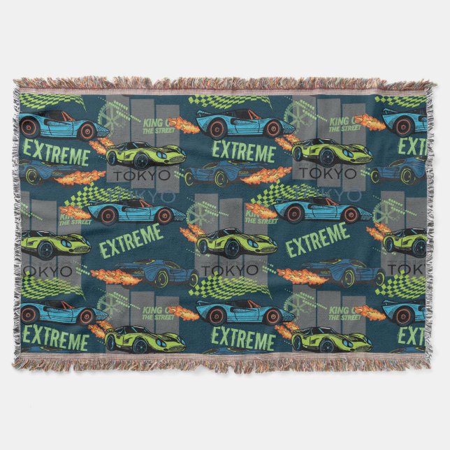 Extreme Tokyo Street Racing Pattern Filt (Framsidan)