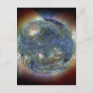 Extreme Ultraviolet Sol NASA Vykort