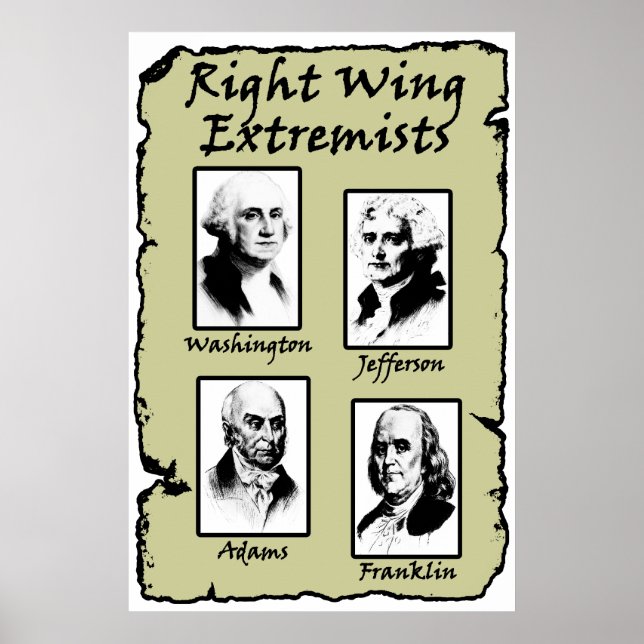 Extremister av right wing poster (Framsidan)