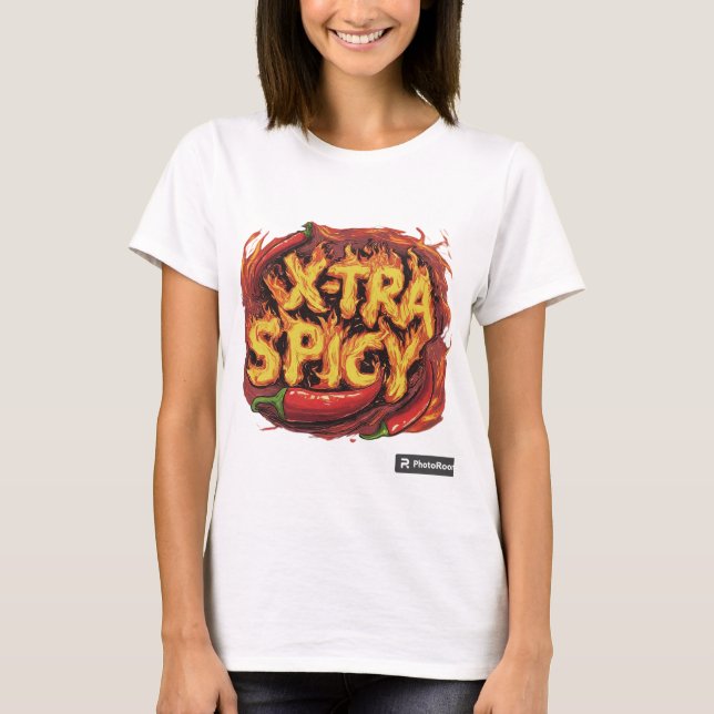 extremt kryddig t shirt (Framsida)
