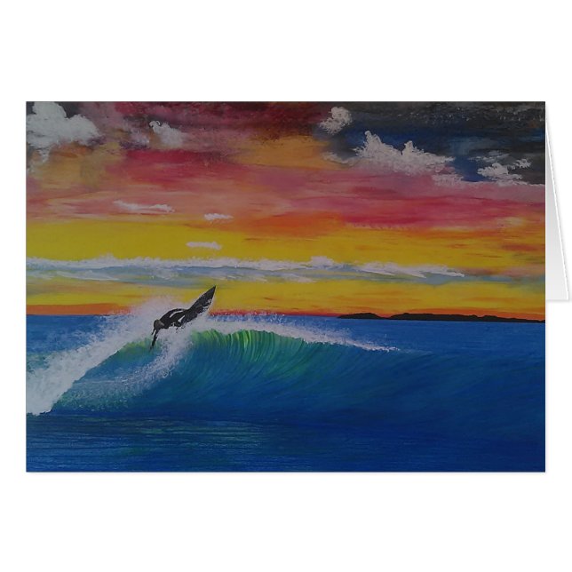 Extremt tak över taket hälsningskort (Framsidan Horizontal)