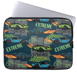 Extremt Tokyo-mönster för gatracning Laptop Fodral
