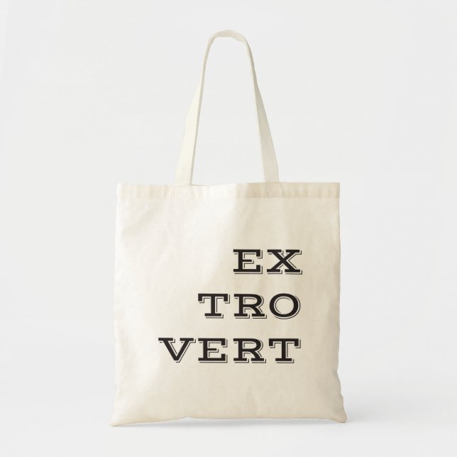 Extrovert Bag Tygkasse (Framsidan)