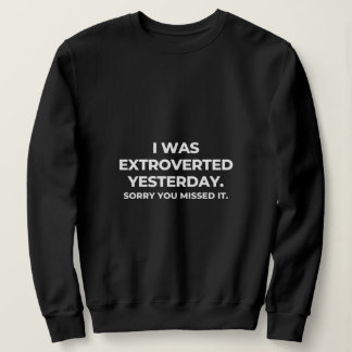 Extrovert igår Introvert Awkward Slappna av T Shirt