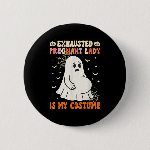 Extruderad gravid Dam är min dräkt Halloween Pr Knapp
