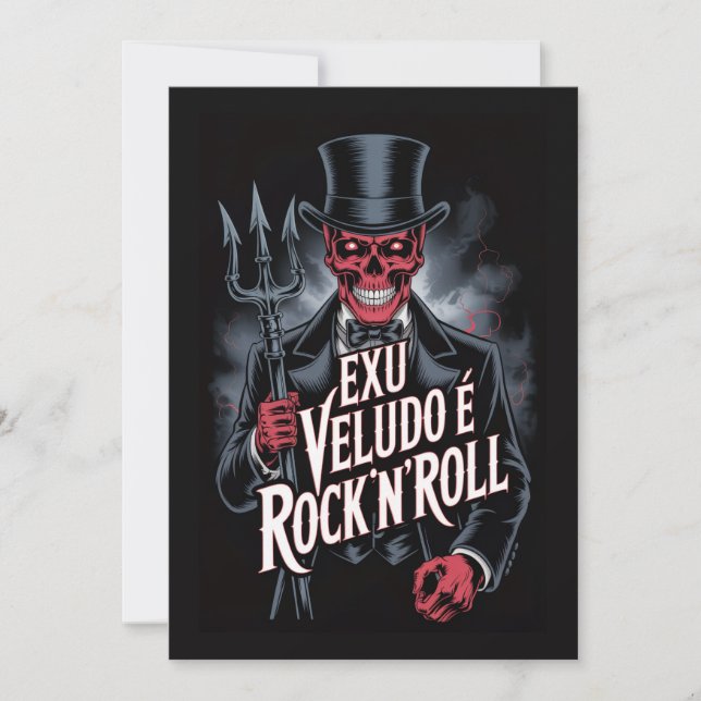 Exu Veludo é Rock'N'Roll #1 (Framsida)