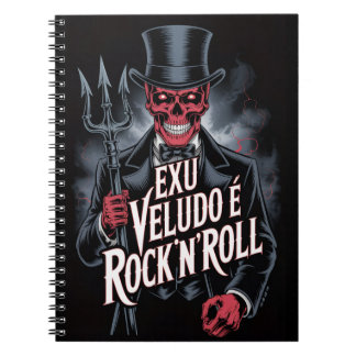 Exu Veludo é Rock'N'Roll #1 Anteckningsbok