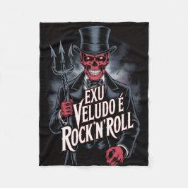 Exu Veludo é Rock'N'Roll #1 Fleecefilt