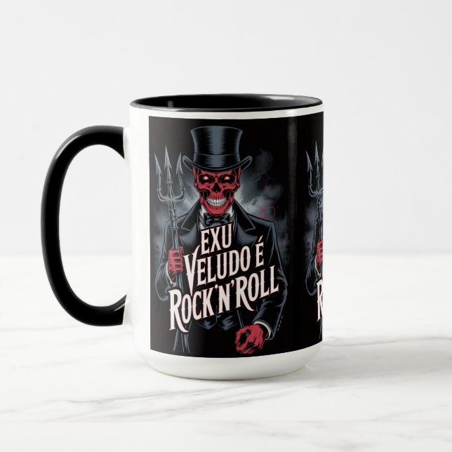Exu Veludo é Rock'N'Roll #1 Mugg (Vänster)