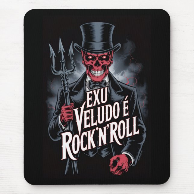 Exu Veludo é Rock'N'Roll #1 Musmatta (Framsidan)