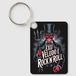 Exu Veludo é Rock'N'Roll #1 Nyckelring