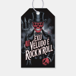 Exu Veludo é Rock'N'Roll #1 Presentetikett
