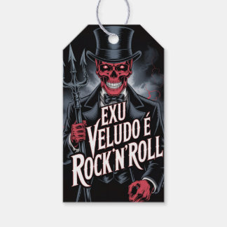 Exu Veludo é Rock'N'Roll #1 Presentetikett