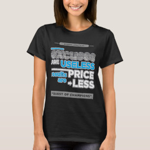 Exukasus är en ovalbar jakt på Champions Motivatio T Shirt
