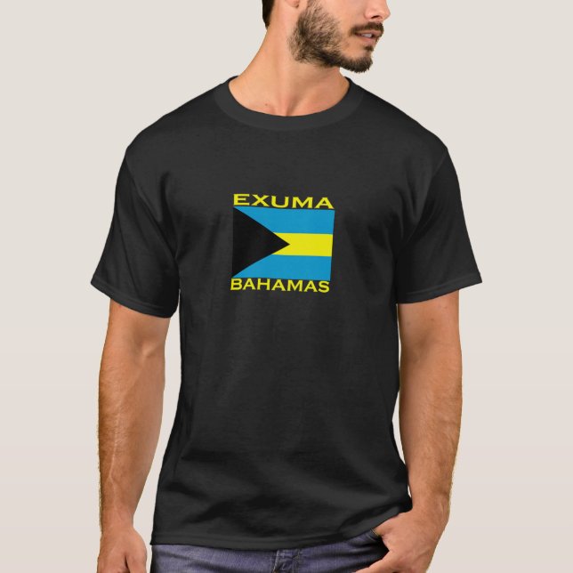 Exuma Bahamas T-shirt (Framsida)