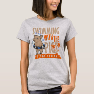 Exuma Swimming Gris Bahamas Vacation Bahamas Cruis T Shirt