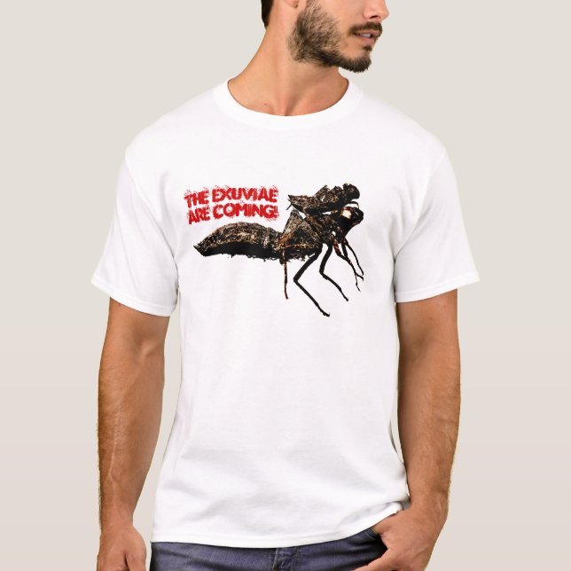 Exuviaen är kommande! #2 t-shirt (Framsida)