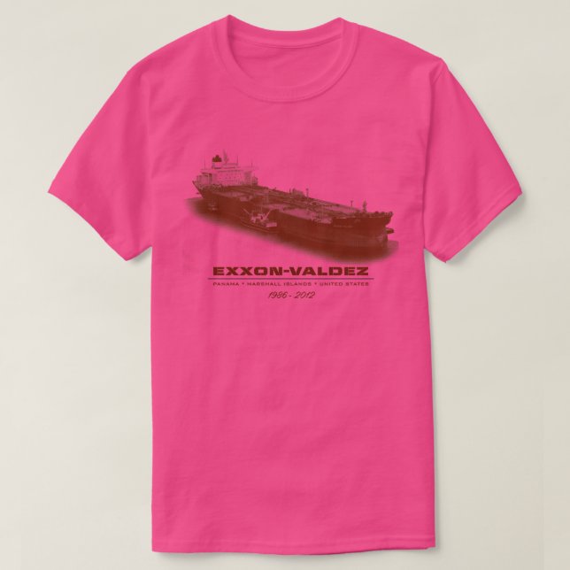 Exxon Valdez T Shirt (Design framsida)