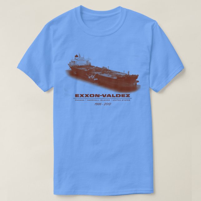 Exxon Valdez T Shirt (Design framsida)
