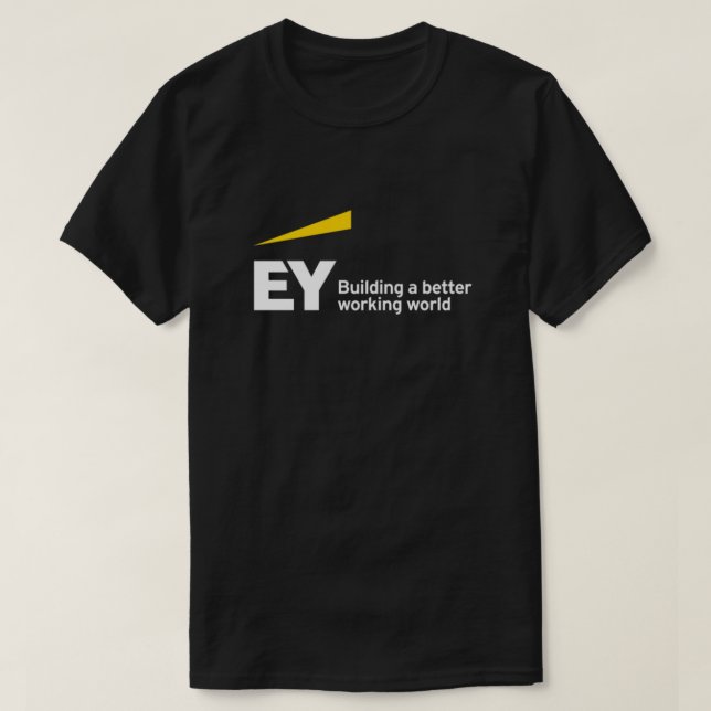 EY bygger en bättre arbetsvärld T Shirt (Design framsida)