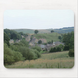 Eyam den historiska epidemibyn i Derbyshire Musmatta