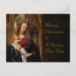 Eyck Madonna i kyrka C0297 julvykort Helg Vykort