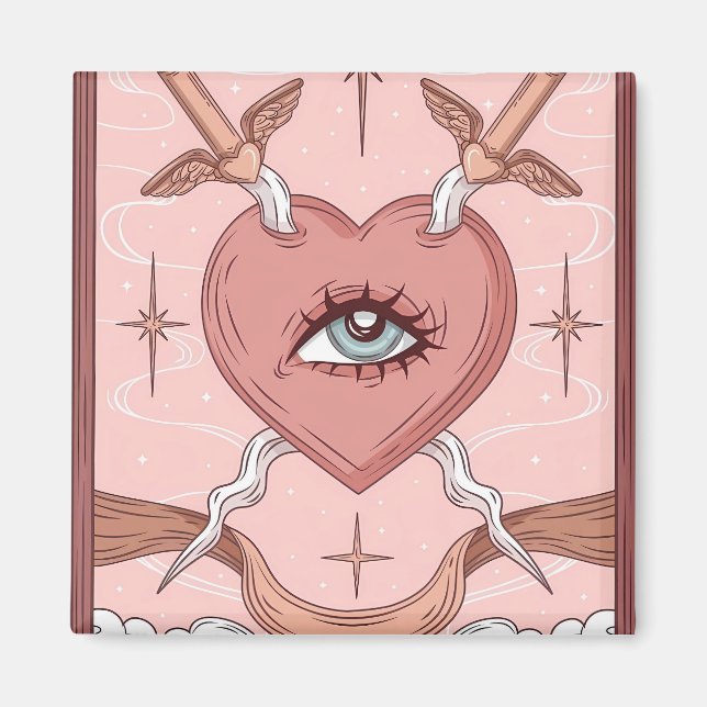 Eye of heart  magnet (Framsidan)