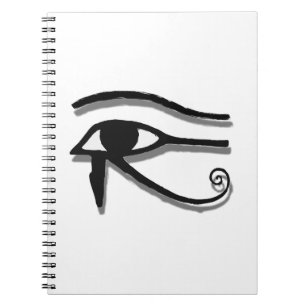 Eye Of Horus Egyptian Symbol Ink Drawing Anteckningsbok