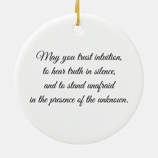 Eye of Owl - Gaze Collection  Julgransprydnad Keramik (Baksidan)